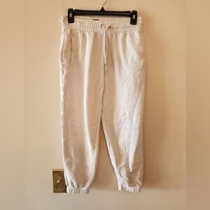 Gap white jogger pants size womens xs petite